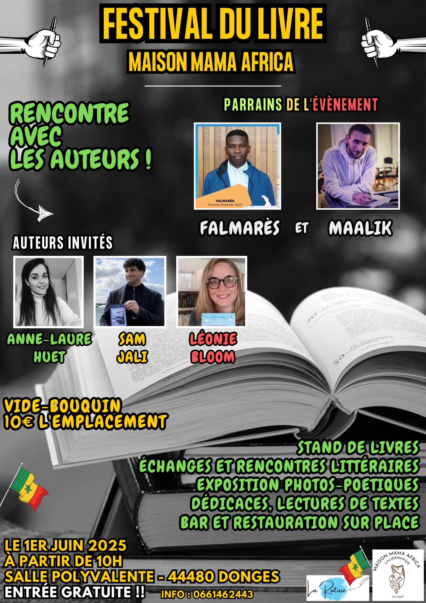 Festival du Livre Donges - 1er juin